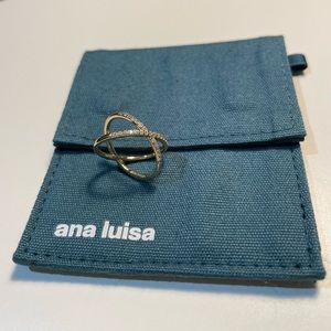 Ana Luisa Criss Cross Ring - Jax
